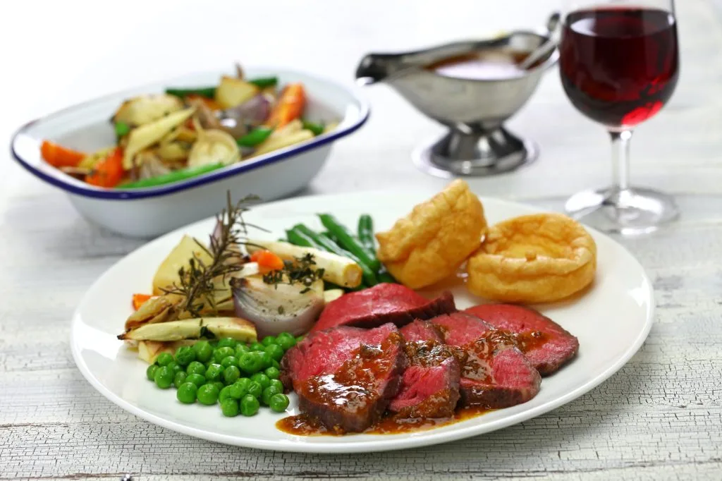 sunday roast dinner